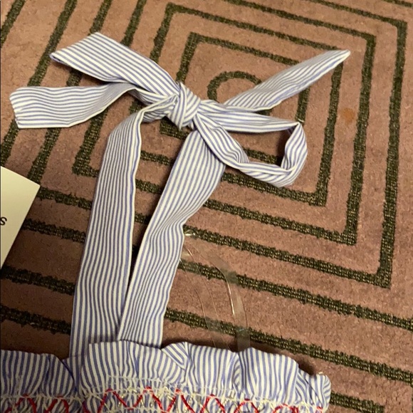 NWT abitabile style envy cropped peplum style top - Picture 6 of 6